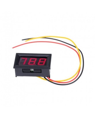 Red LED Mini Digital Voltmeter DC 0 - 99.9V