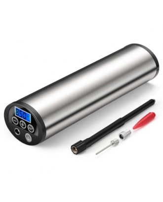AP - 101 Mini Electric Inflator with Tyre Pressure Gauge LED Light